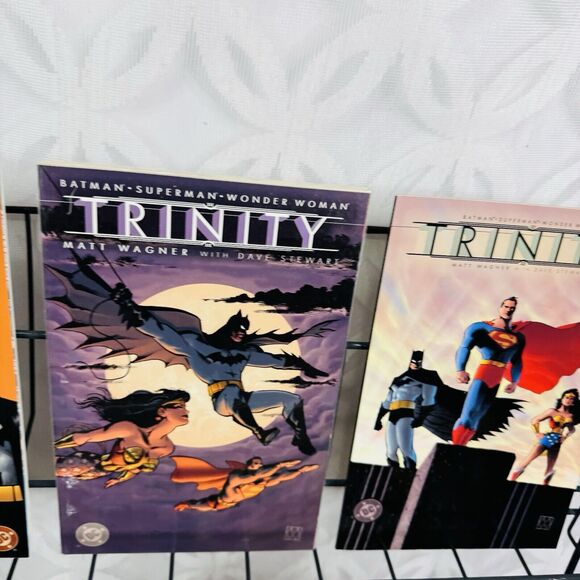 Worlds Finest 1-3 & Trinity 1-3 Lot Batman Superman Wonder Woman Prestige Format - Picture 3 of 5